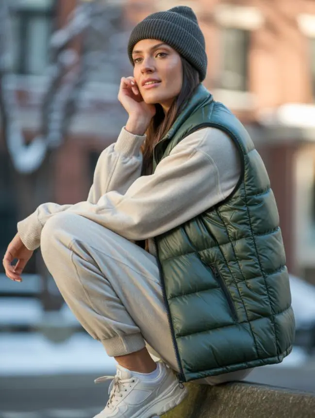 winter bonfire outfit ideas for women
