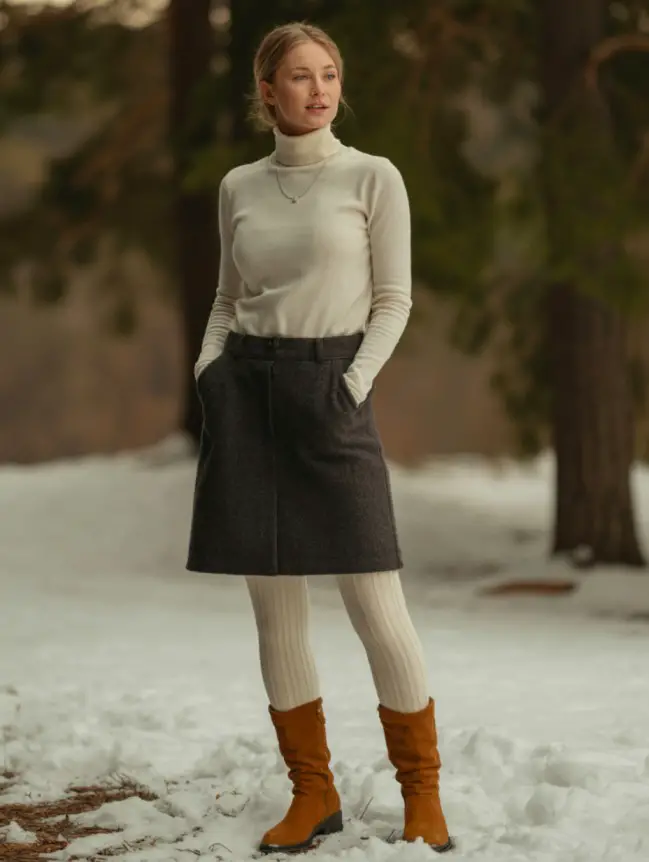 winter bonfire outfit ideas for women