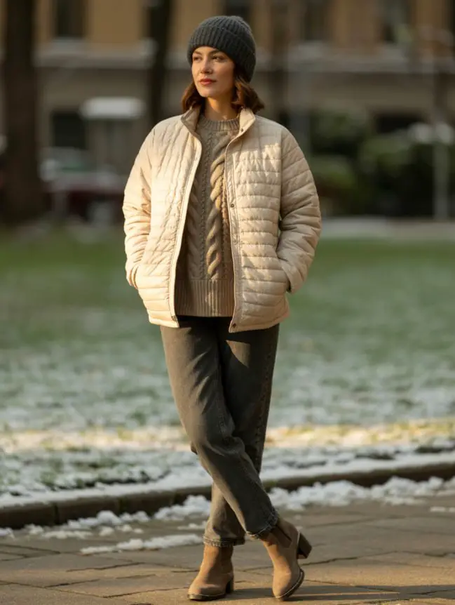 winter bonfire outfit ideas for women