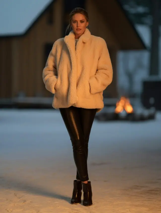 winter bonfire outfit ideas for women