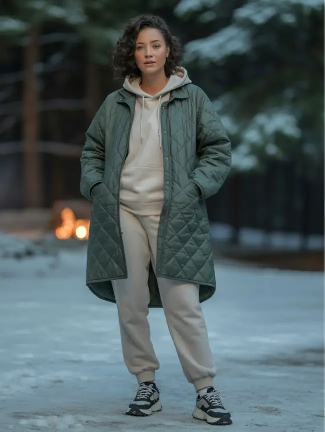 winter bonfire outfit ideas for women