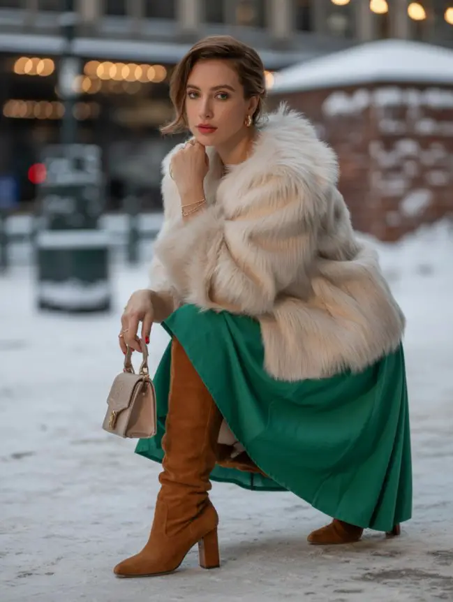 winter bonfire outfit ideas for women
