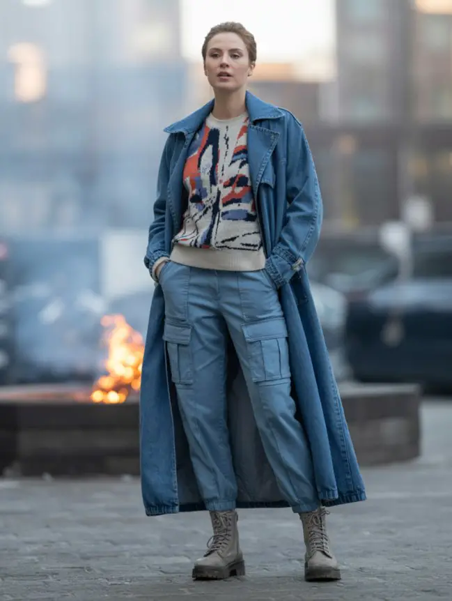 winter bonfire outfit ideas for women