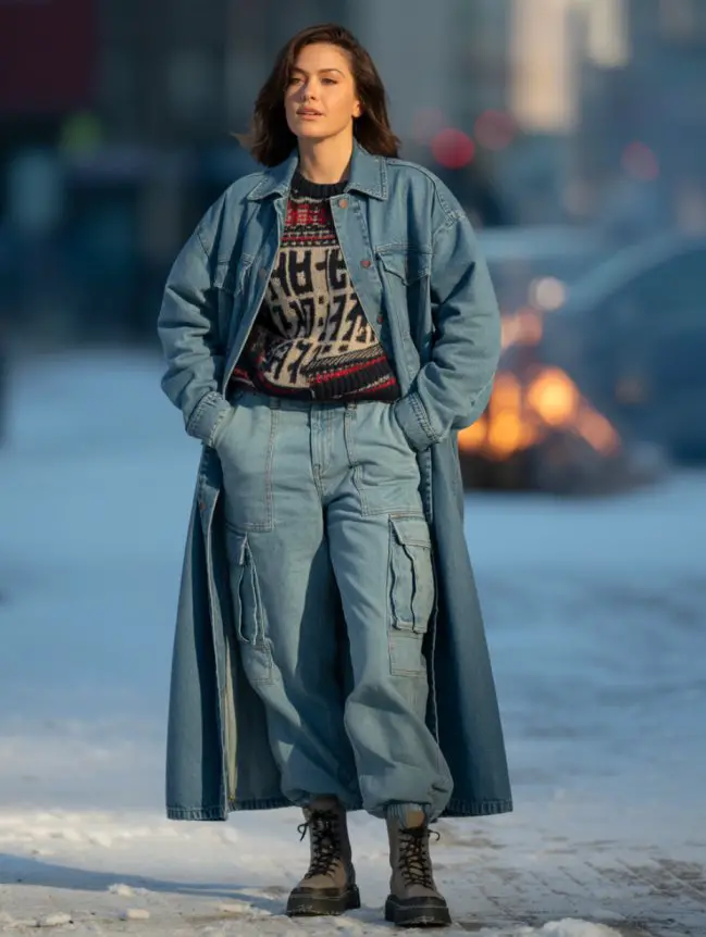 winter bonfire outfit ideas for women