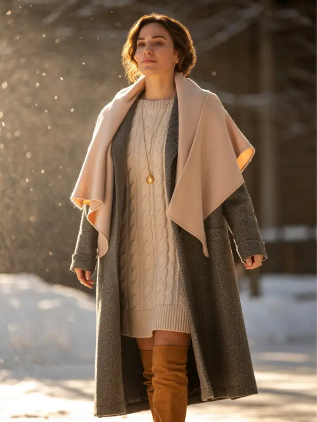 winter bonfire outfit ideas for women