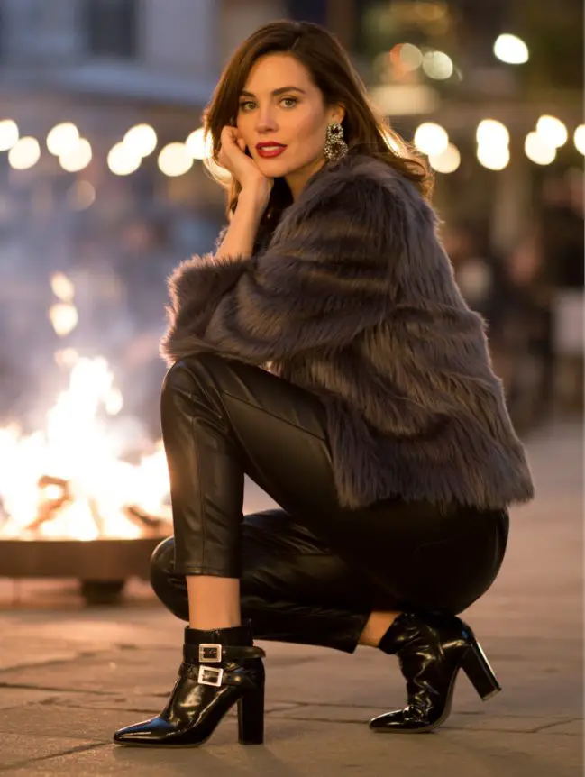 winter bonfire outfit ideas for women