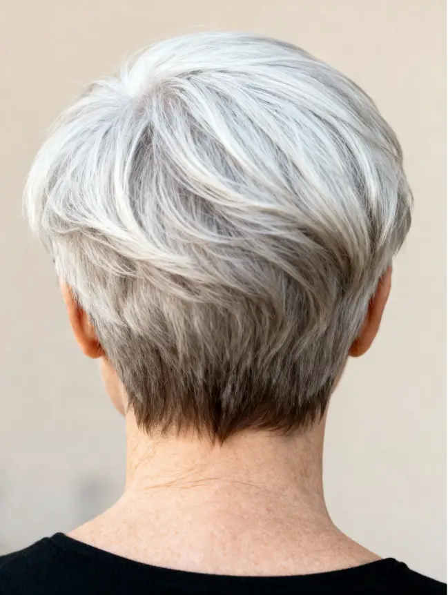 Pixie Haircuts for Women Over 70 with Glasses