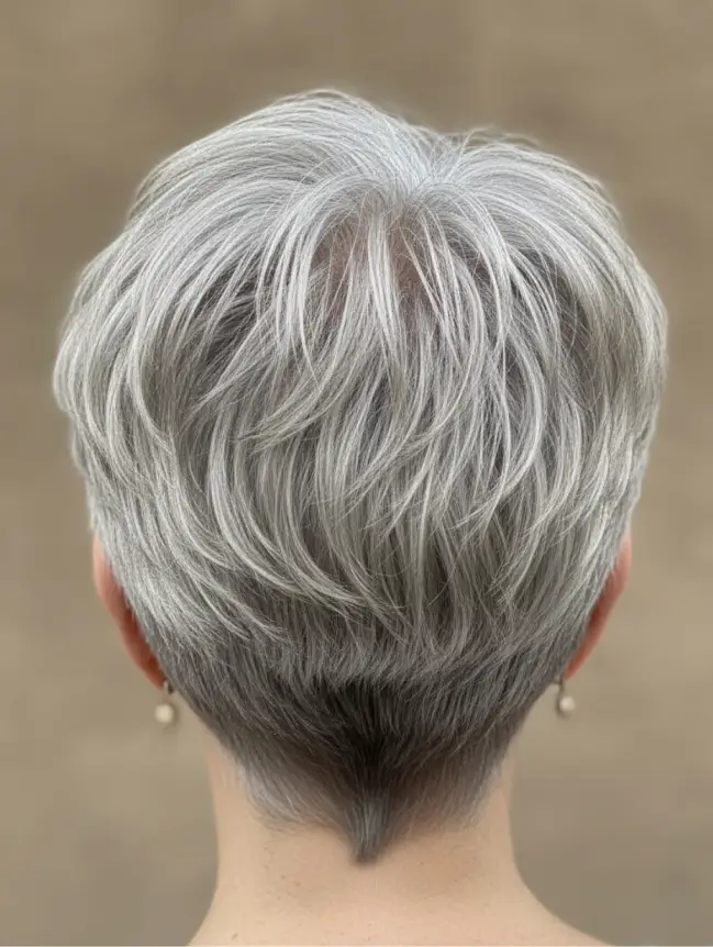 Pixie Haircuts for Women Over 70 with Glasses
