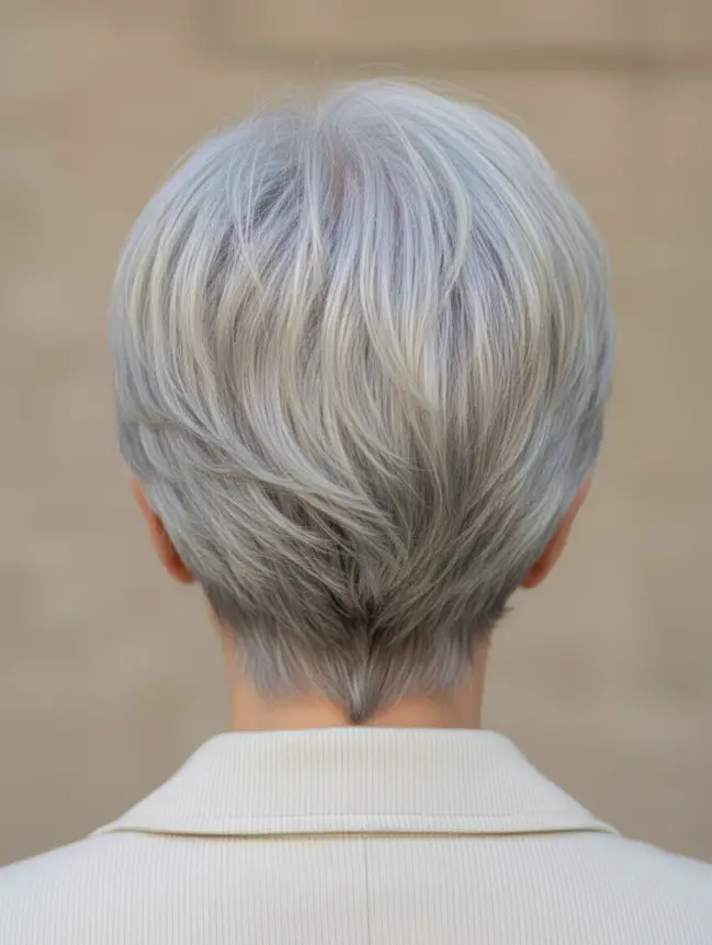 Pixie Haircuts for Women Over 70 with Glasses