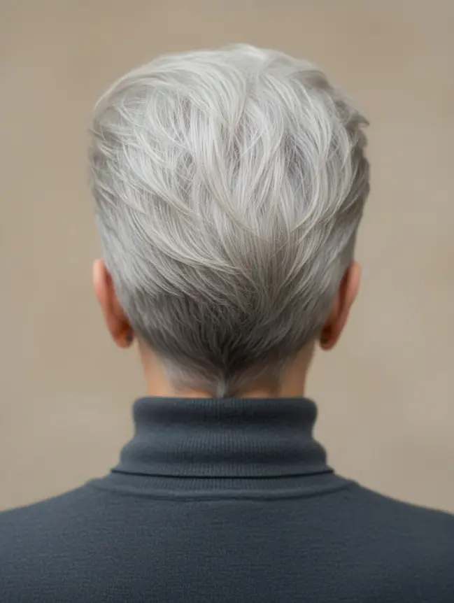 Pixie Haircuts for Women Over 70 with Glasses