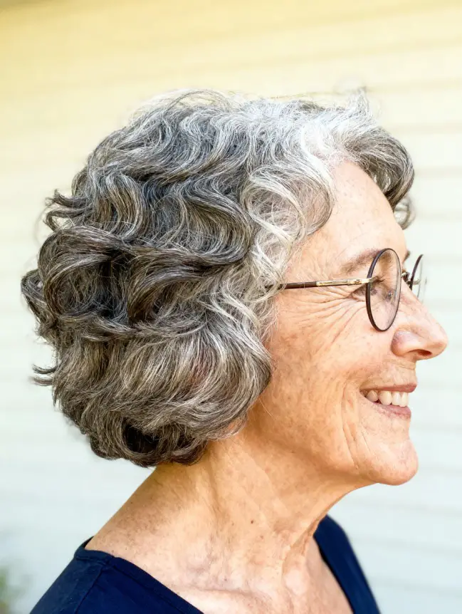 Pixie Haircuts for Women Over 70 with Glasses