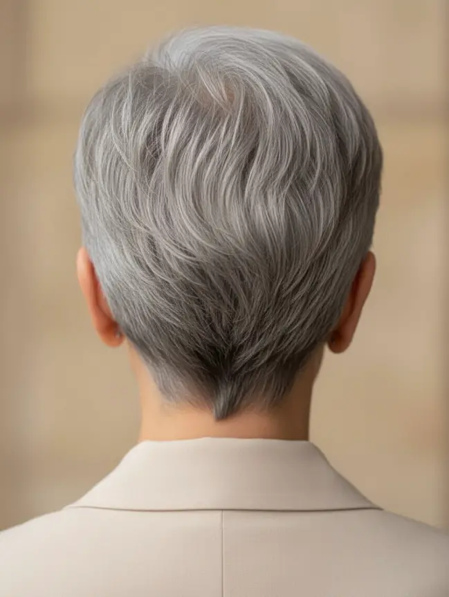Pixie Haircuts for Women Over 70 with Glasses