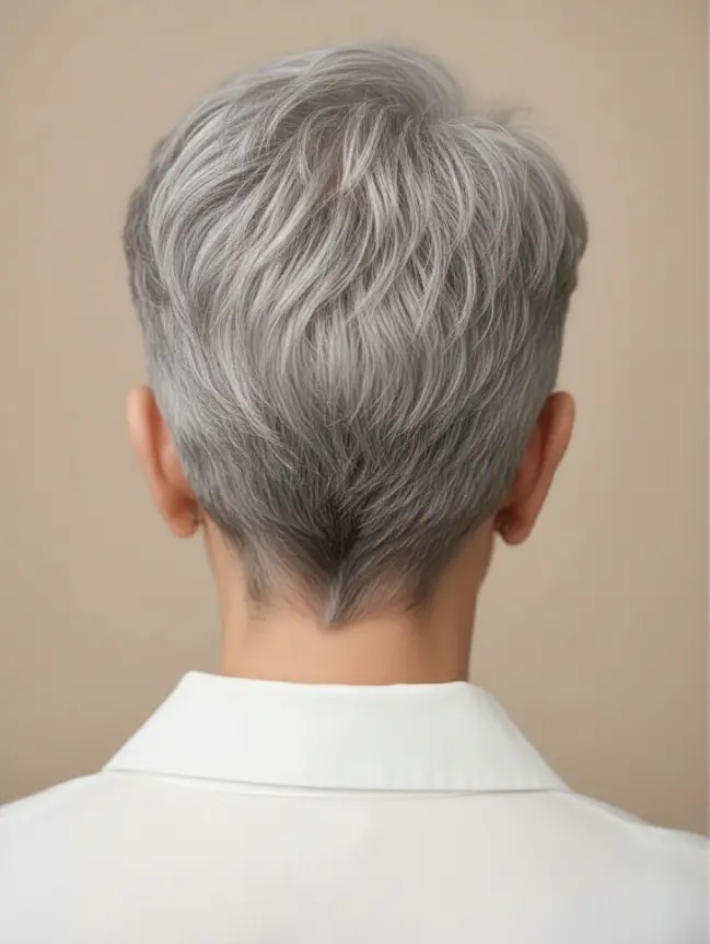 Pixie Haircuts for Women Over 70 with Glasses