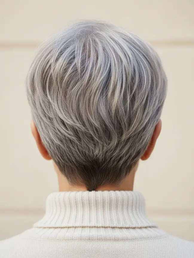 Pixie Haircuts for Women Over 70 with Glasses