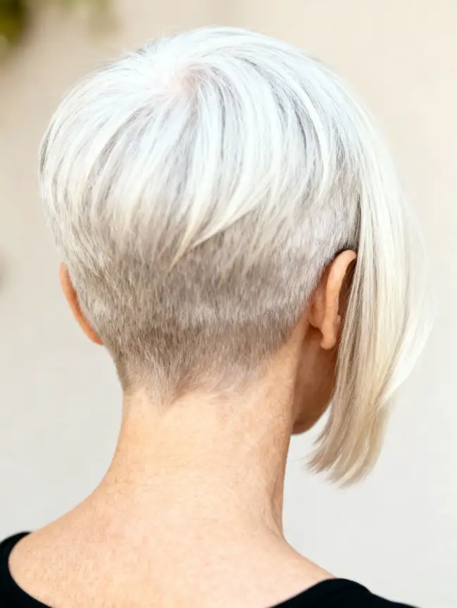 Pixie Haircuts for Women Over 70 with Glasses