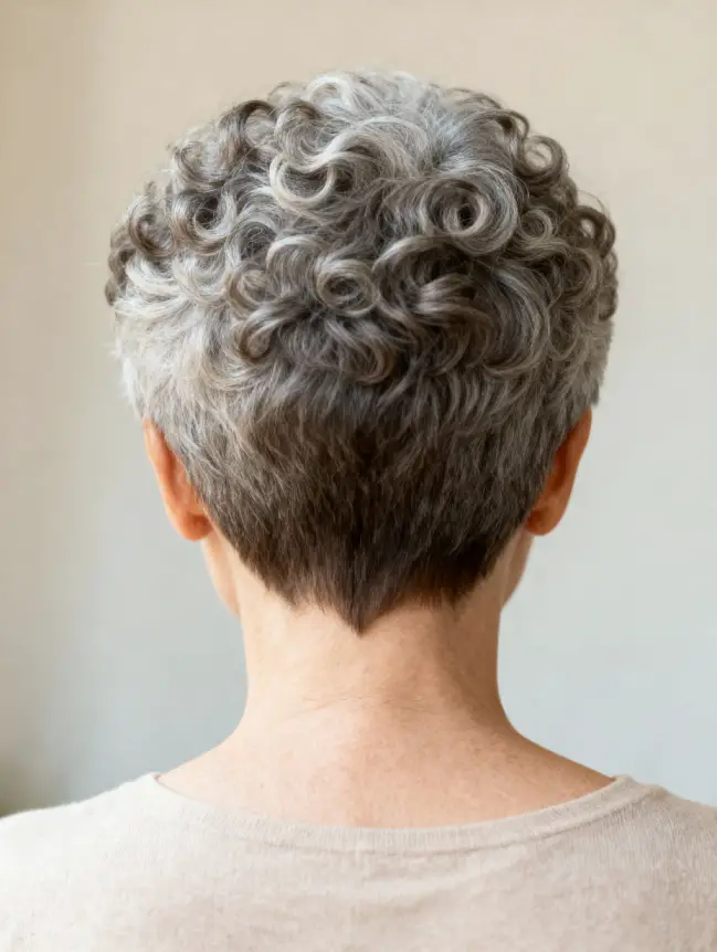 Pixie Haircuts for Women Over 70 with Glasses