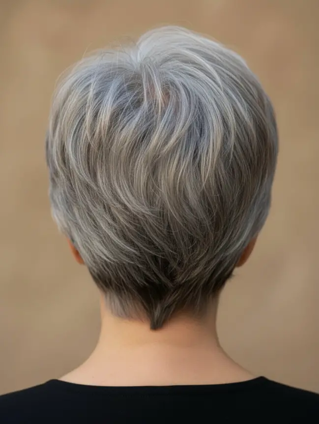 Pixie Haircuts for Women Over 70 with Glasses