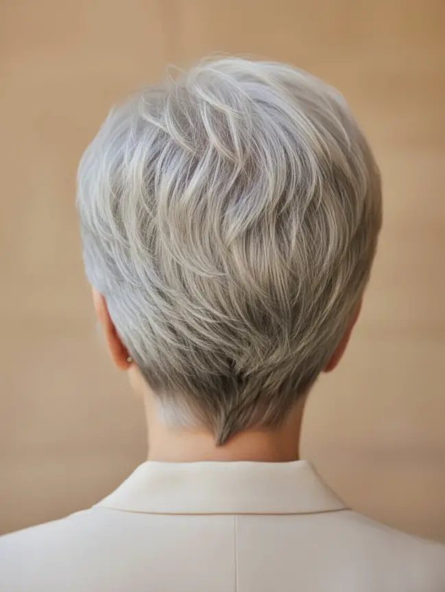 Pixie Haircuts for Women Over 70 with Glasses