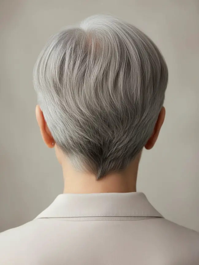 Pixie Haircuts for Women Over 70 with Glasses