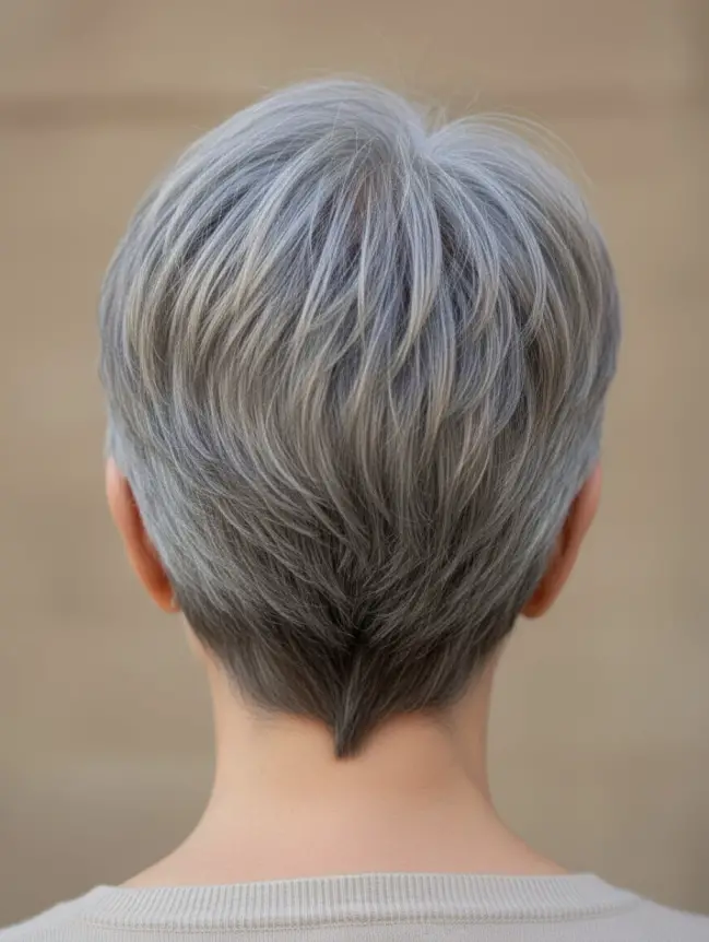 Pixie Haircuts for Women Over 70 with Glasses
