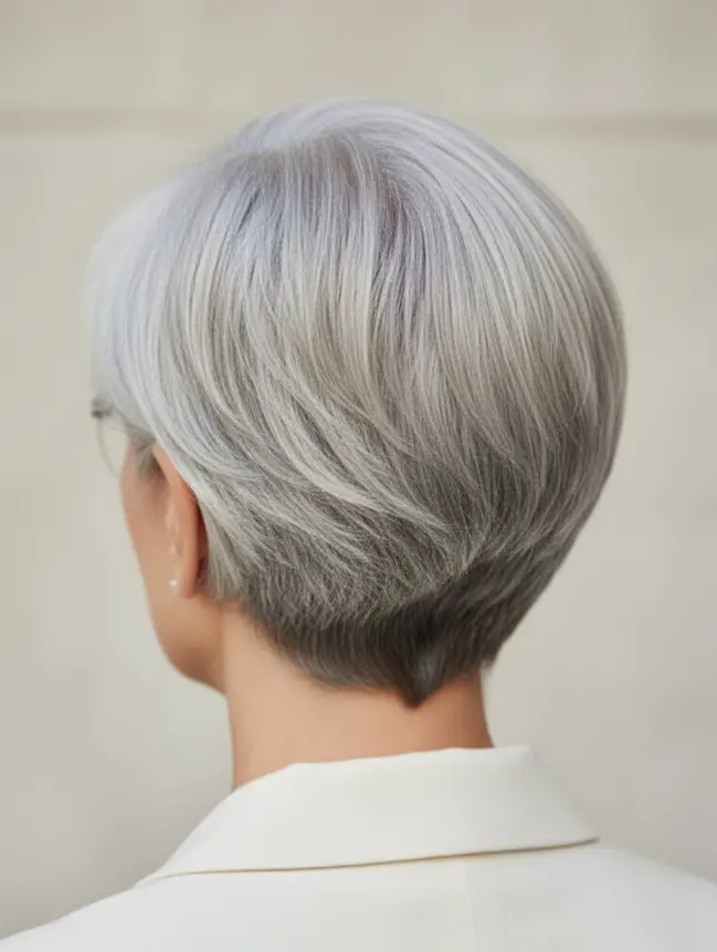 Pixie Haircuts for Women Over 70 with Glasses