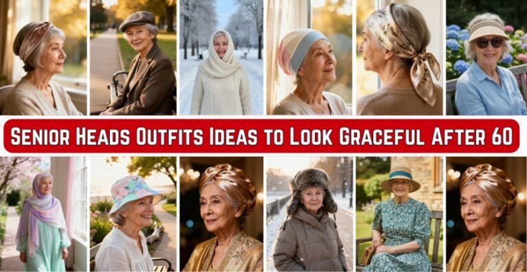 42 Senior Heads Outfits Ideas to Look Graceful After 60