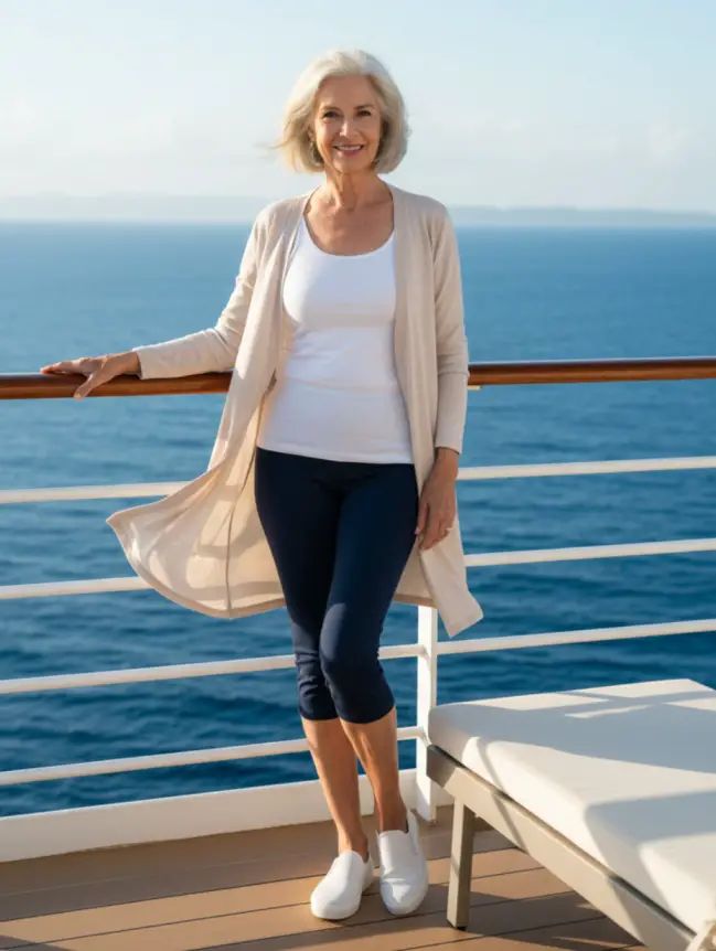 Winter Cruise Outfits for Women Over 60