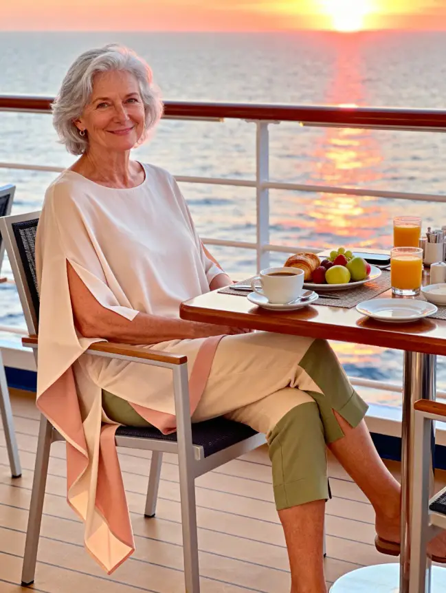Winter Cruise Outfits for Women Over 60