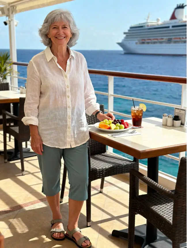 Winter Cruise Outfits for Women Over 60