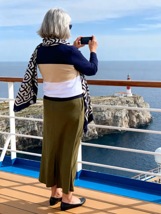 Winter Cruise Outfits for Women Over 60