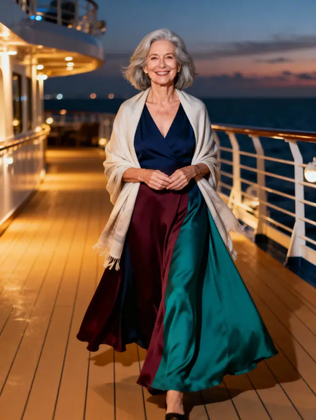 Winter Cruise Outfits for Women Over 60