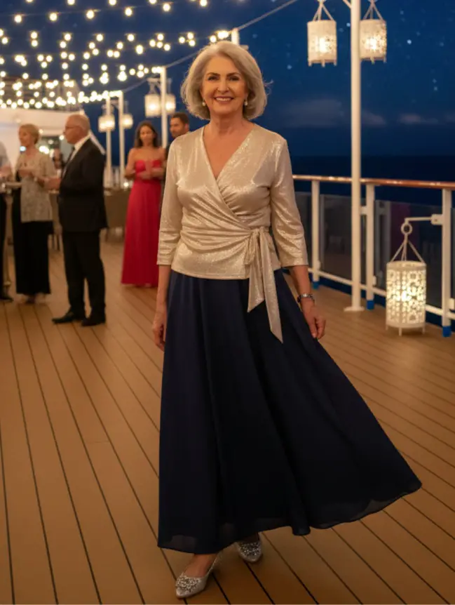 Winter Cruise Outfits for Women Over 60