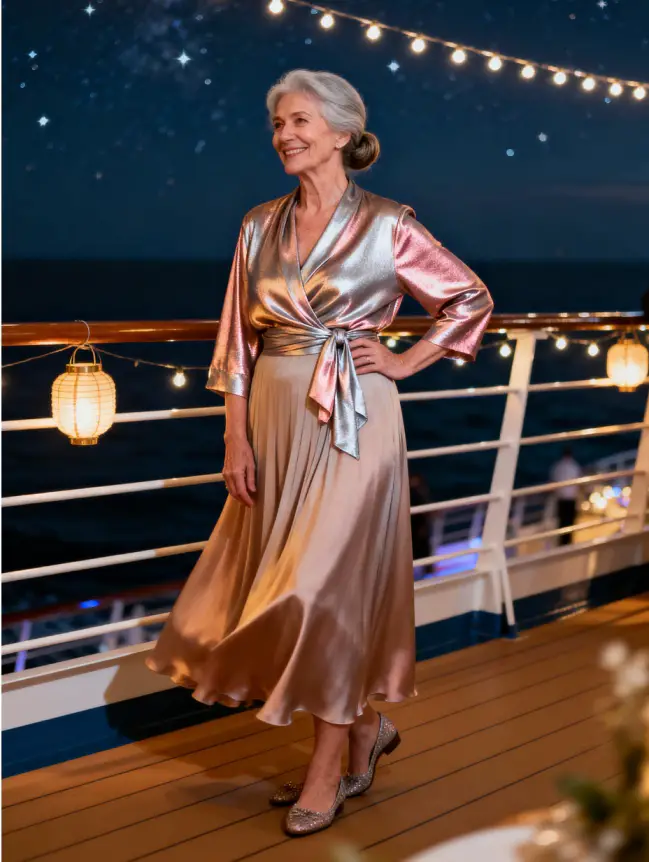 Winter Cruise Outfits for Women Over 60