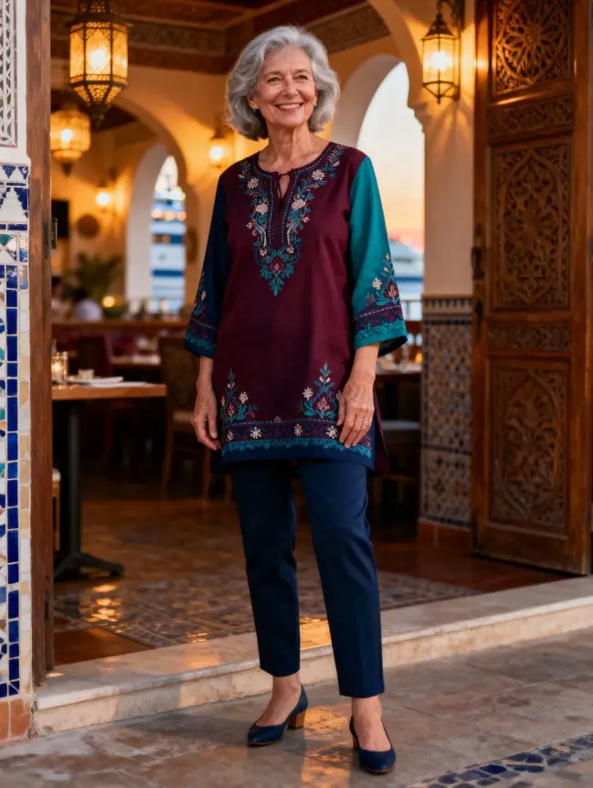 Winter Cruise Outfits for Women Over 60