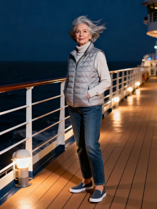 Winter Cruise Outfits for Women Over 60