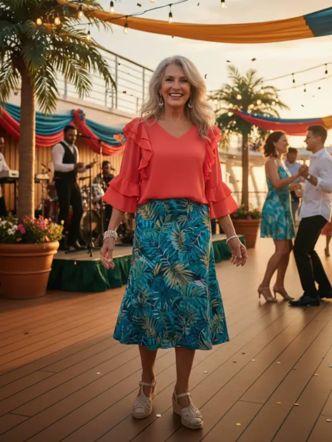 Winter Cruise Outfits for Women Over 60