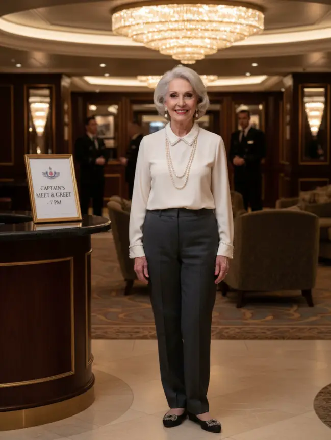 Winter Cruise Outfits for Women Over 60