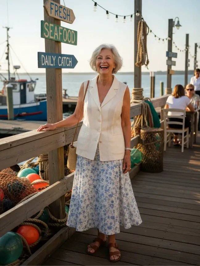 Winter Cruise Outfits for Women Over 60