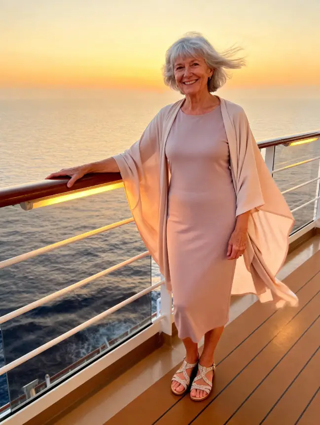 Winter Cruise Outfits for Women Over 60