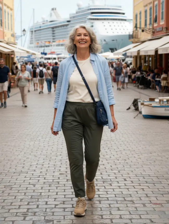 Winter Cruise Outfits for Women Over 60