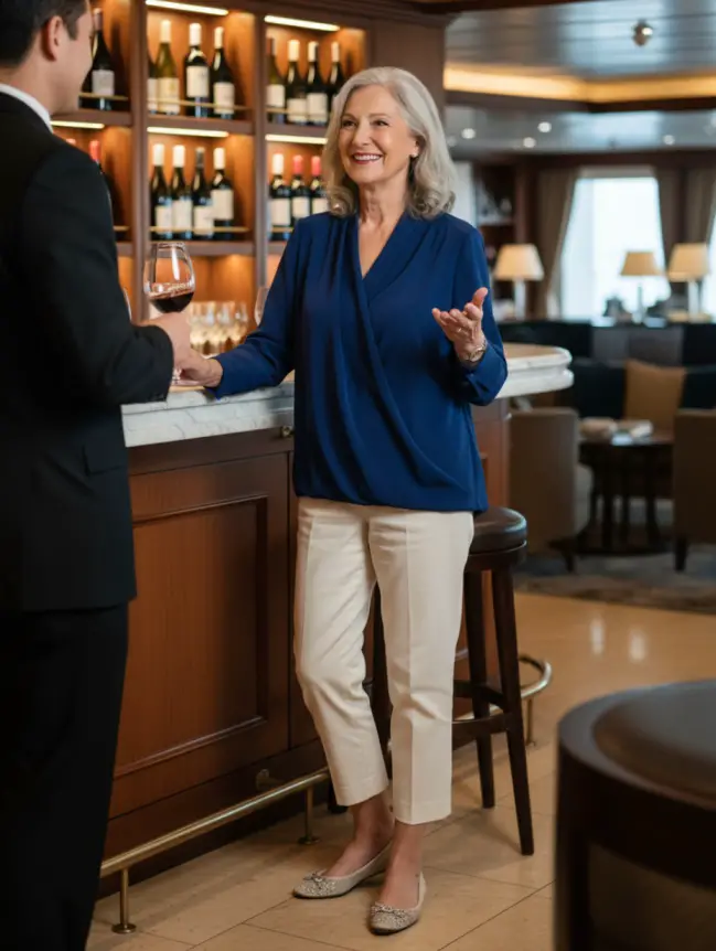 Winter Cruise Outfits for Women Over 60