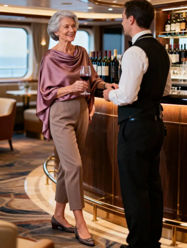 Winter Cruise Outfits for Women Over 60