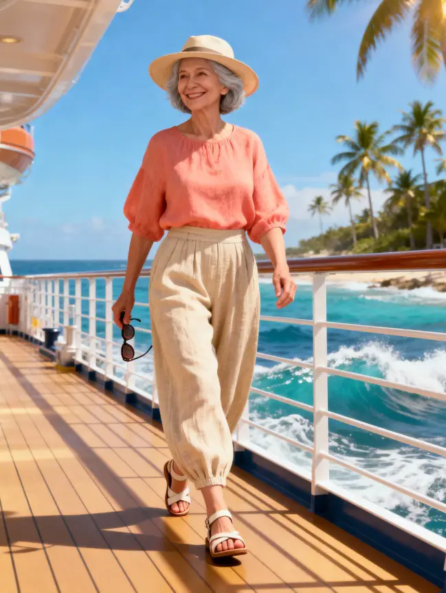 Winter Cruise Outfits for Women Over 60