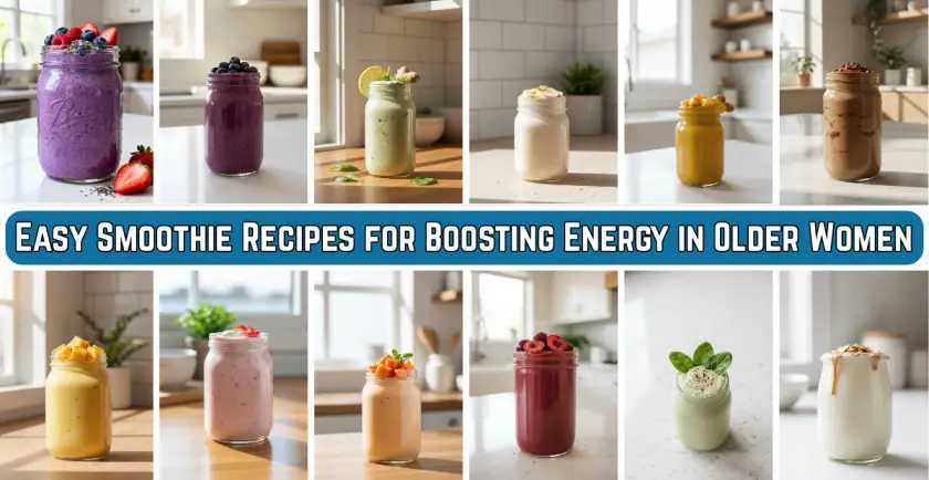Smoothie Recipes for Boosting Energy in Older Women