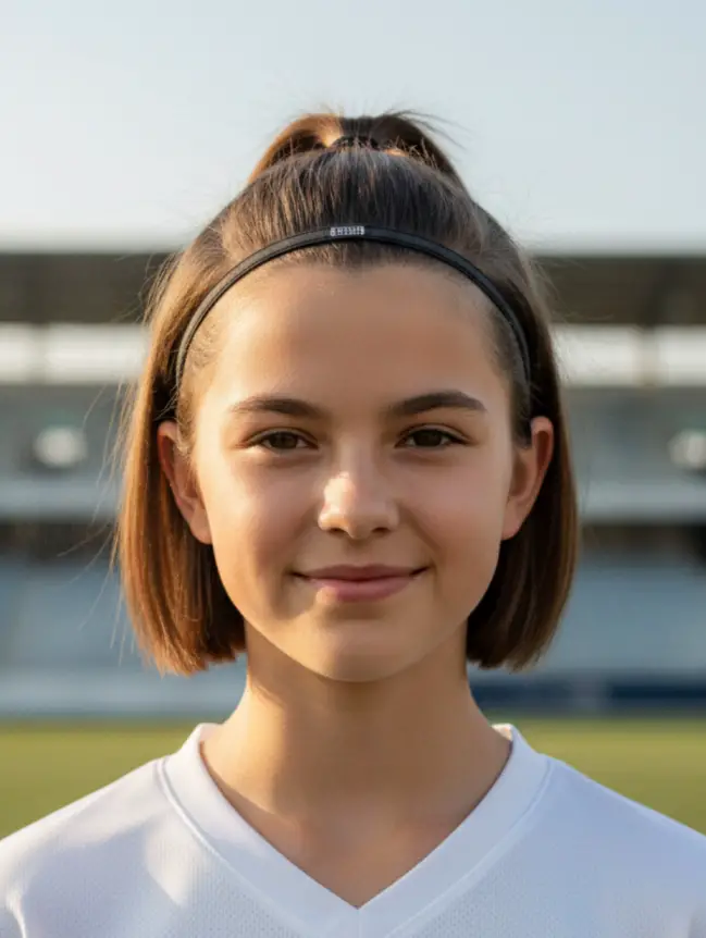 Soccer Hairstyles for Short Hair Girl