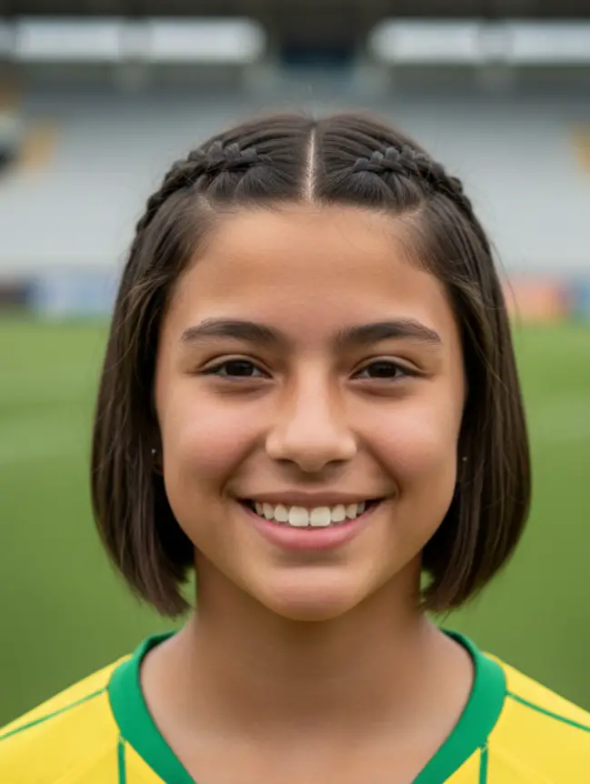 Soccer Hairstyles for Short Hair Girl
