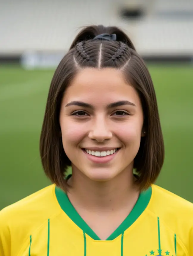 Soccer Hairstyles for Short Hair Girl