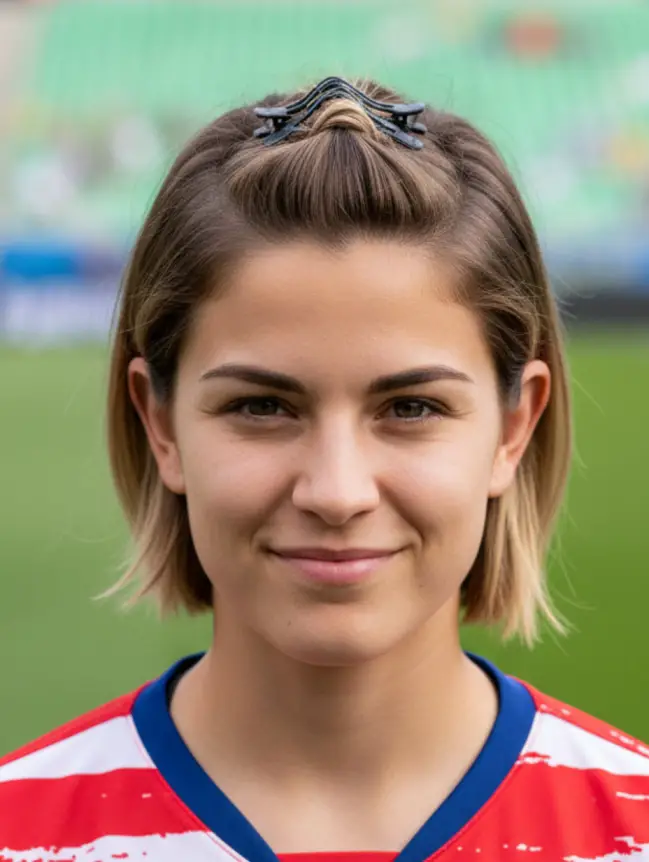 Soccer Hairstyles for Short Hair Girl