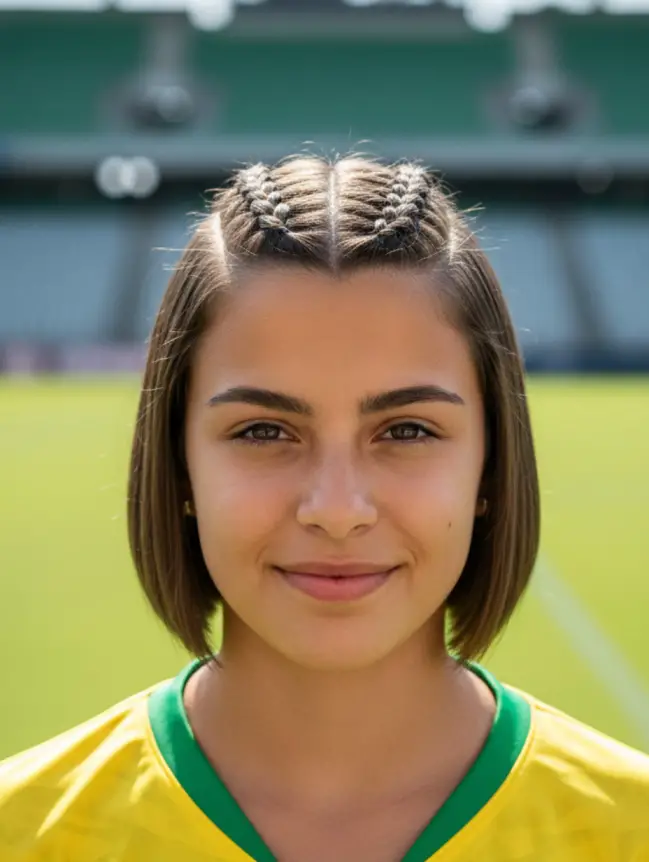 Soccer Hairstyles for Short Hair Girl
