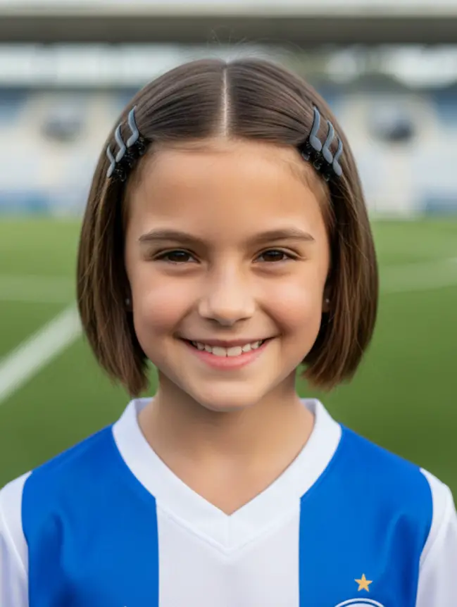 Soccer Hairstyles for Short Hair Girl
